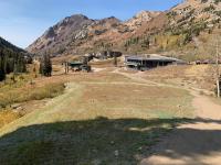 View of Alta's Albion Base area, looking west.