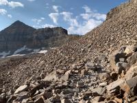 The last push up to Timpanogos Saddle.