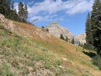 View of North Timpanogos from Giant Staircase.