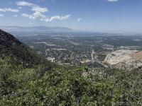 View of the valley from the hoodoos