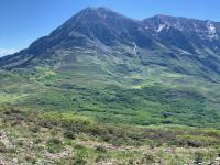 View of Mount Timpanogos from Mahogany Mountain