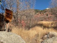 Lone Peak Wilderness Area sign