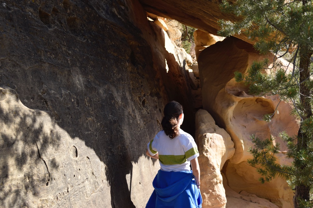 Hiking to Petroglyphs