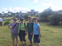 Family at Tulum