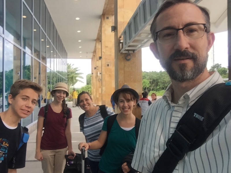 At Cancún International Airport