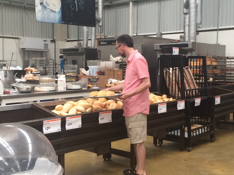 Bread selection at Super Chedraui